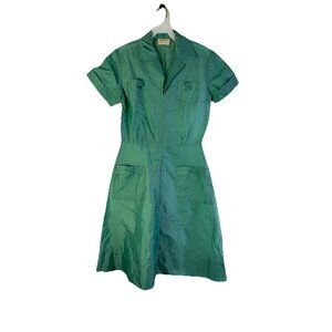 Vintage 60s Hospital Nurse Gown Uniform Dress Size 34 Small